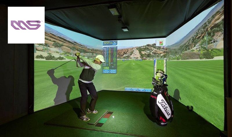 Hình ảnh sắc nét, chân thực của phần mềm Golf 3D MS.