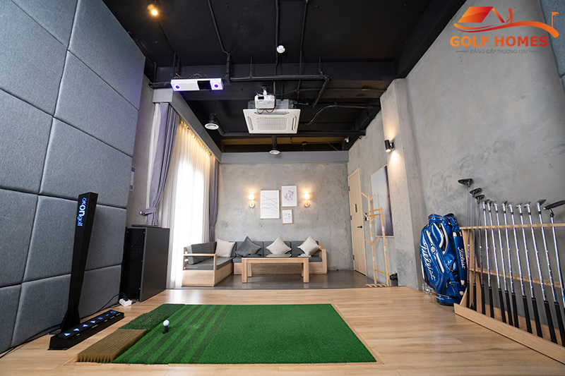 Phòng Golf 3D từ thương hiệu OKONGOLF được giám sát thi công bởi đội ngũ kỹ sư chuyên nghiệp từ Hàn Quốc