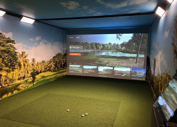 Sở hữu một căn phòng golf 3D là mong muốn của nhiều golfer