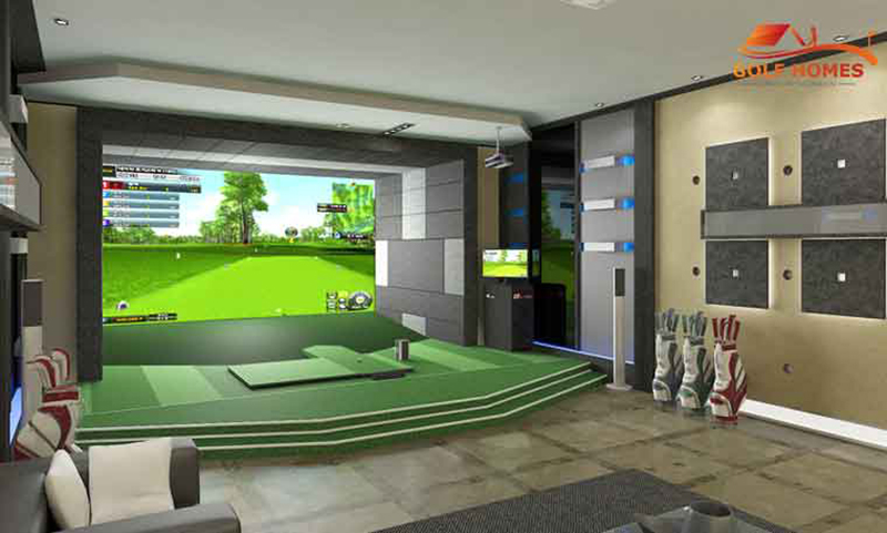 Phòng golf 3D Okongolf sang trọng và đẳng cấp