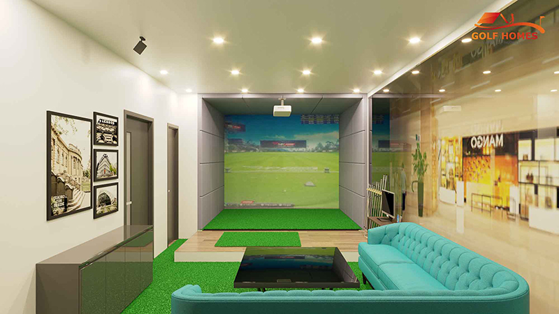 Phòng golf 3D Okongolf cao cấp
