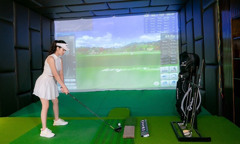 Có nhiều sự lựa chọn dành cho các golfer khi lắp đặt phòng golf 3D tại Golf Homes