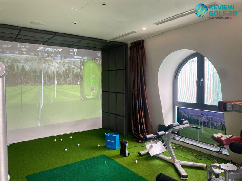 Phòng golf 3D giá rẻ bị bể vỡ màn hình mag đến trải nghiêm không tốt cho golfer
