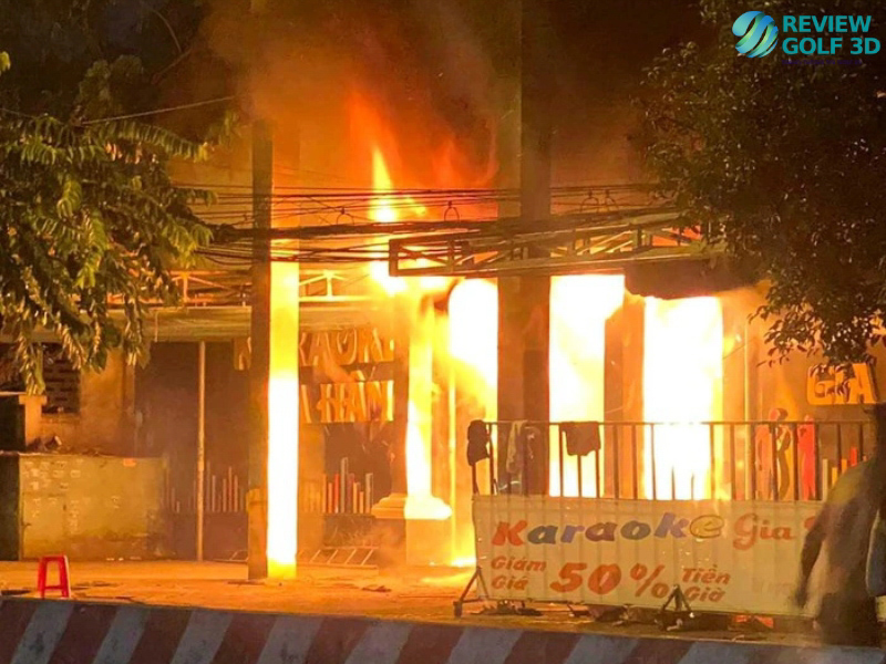 Sự cố cháy do chập điện ở quán karaoke An Phú, tỉnh Bình Dương khiến 33 người tư vong